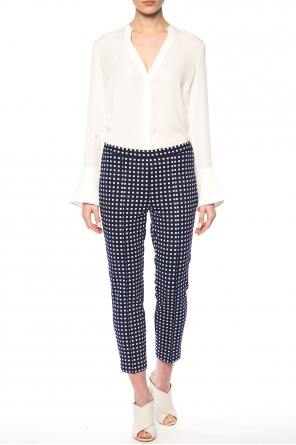 Checkered pleated trousers, zdjęcie 2 Checkered pleated trousers od Michael Kors